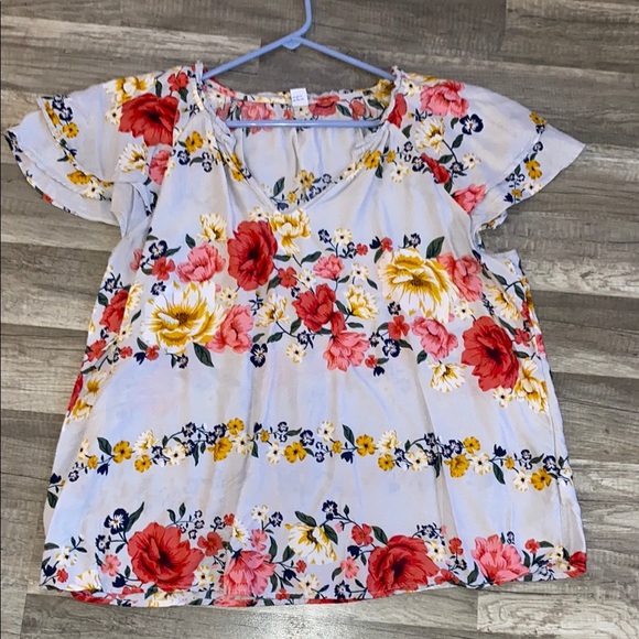 💚 Floral Women's Top - Picture 1 of 1